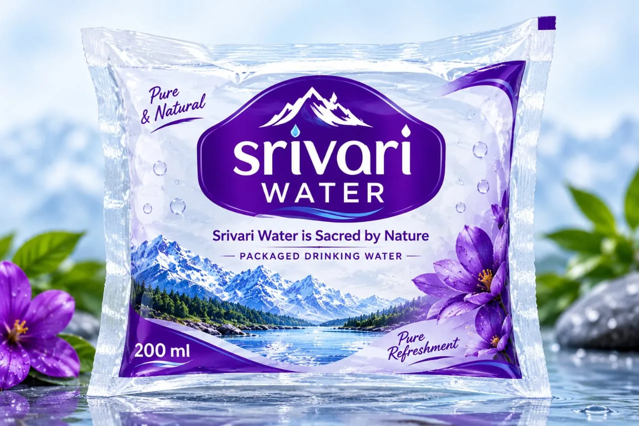 srivari WATER 200 ml pouch